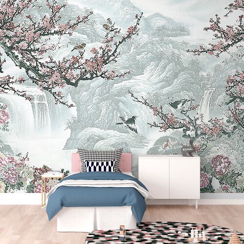 Фотообои «Сакура, яблоня» на стену – Каталог фотообоев сакура, яблоня в цвету